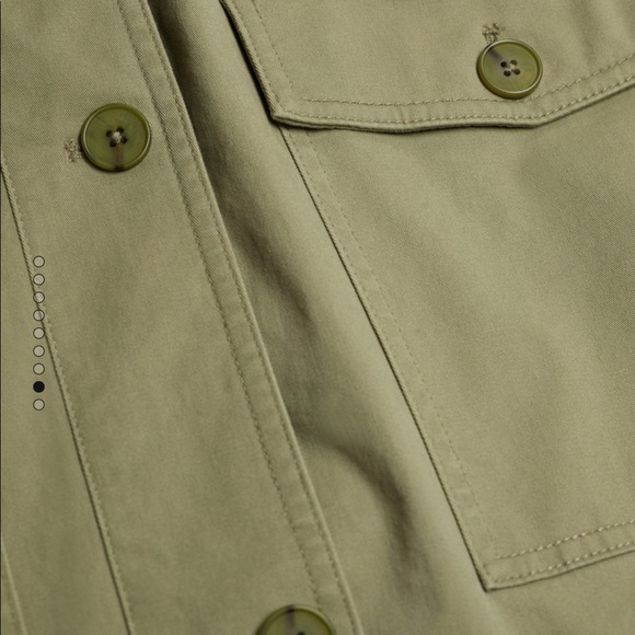 Oversized Cotton Shirt Jacket - Picture 2 of 6